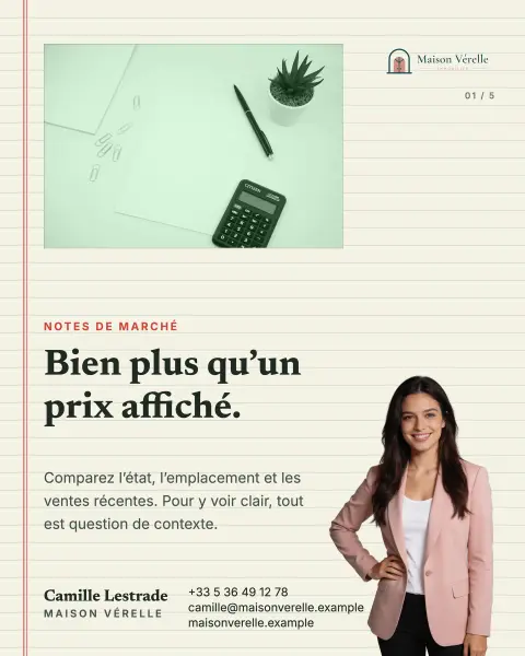Publication carrousel sur le marché : bien plus qu’un prix affiché