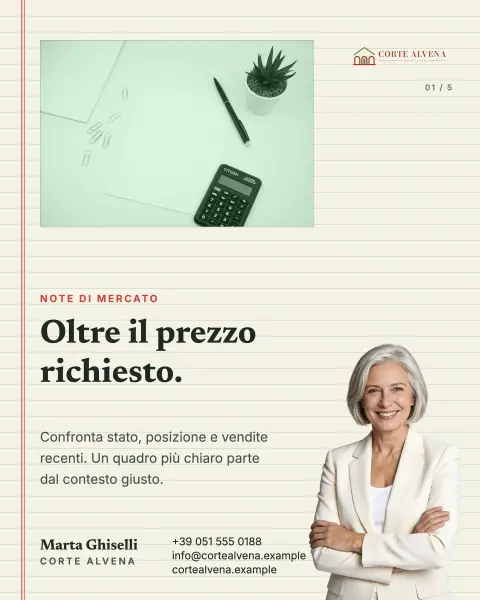 Post carosello “Note di mercato”: oltre il prezzo richiesto