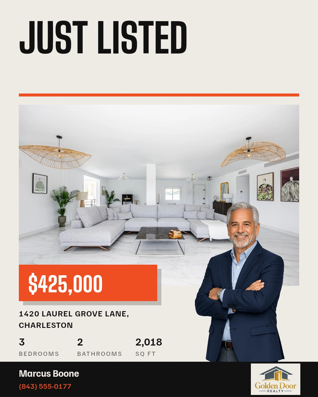 Beacon Ember listing post for Marcus Boone