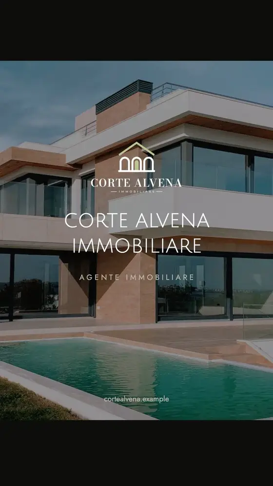 Copertina: Video verticale Overture di un immobile, con musica